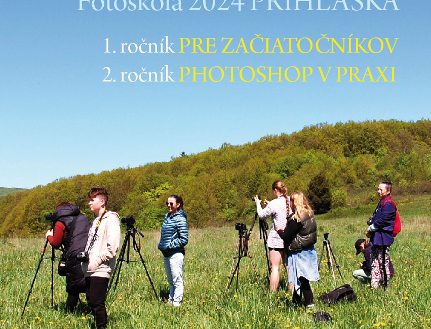 Prihlasovanie do fotoškoly 2024